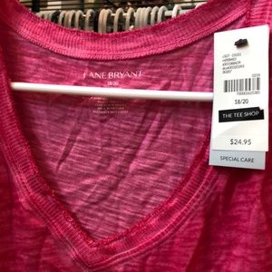 Lane Bryant Tops - Lane Bryant NWT cotton tee 18/20 Lane Bryant Tops - Lane Bryant NWT cotton tee 18/20